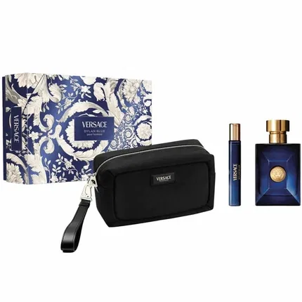 Туалетная вода Versace Dylan Blue Pour Homme, 100 мл, набор 3 предмета