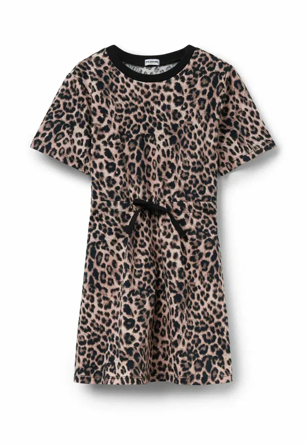 Платье с принтом With coulisse Tezenis Animal — фото 3