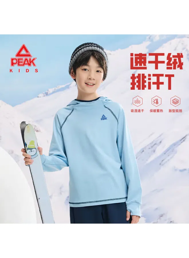 Лонгслив детский с капюшоном Peak
