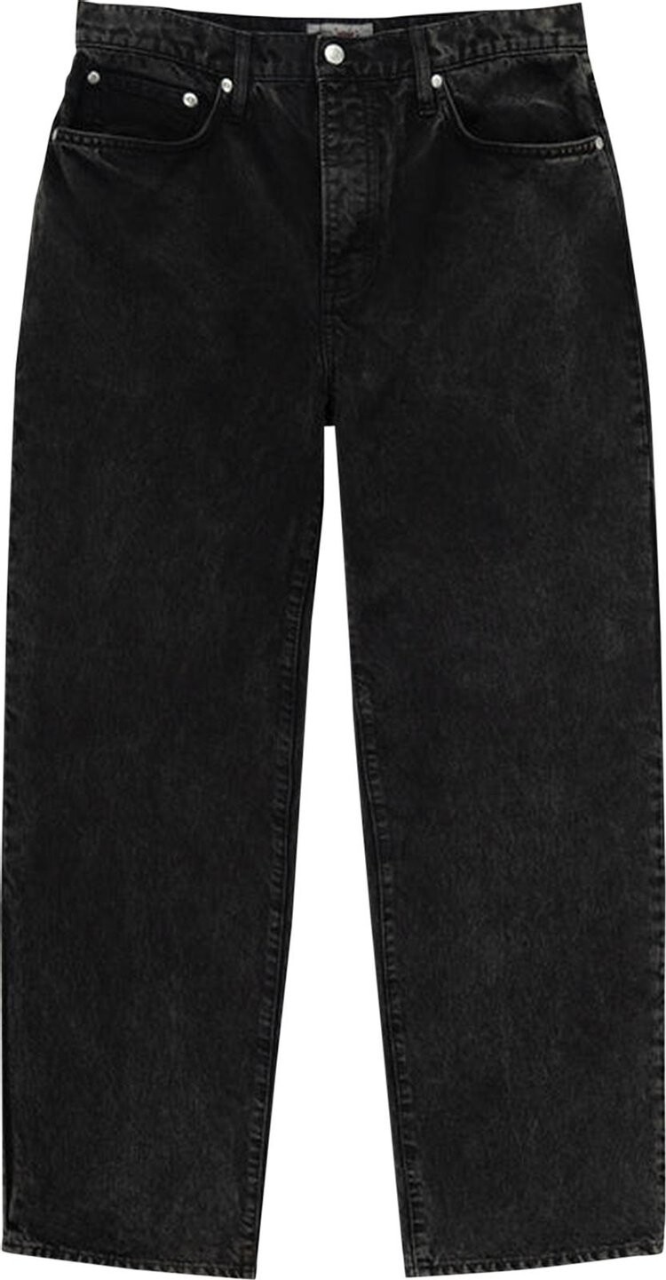 

Джинсы Stussy Double Dye Big 'Ol Jeans 'Black', черный