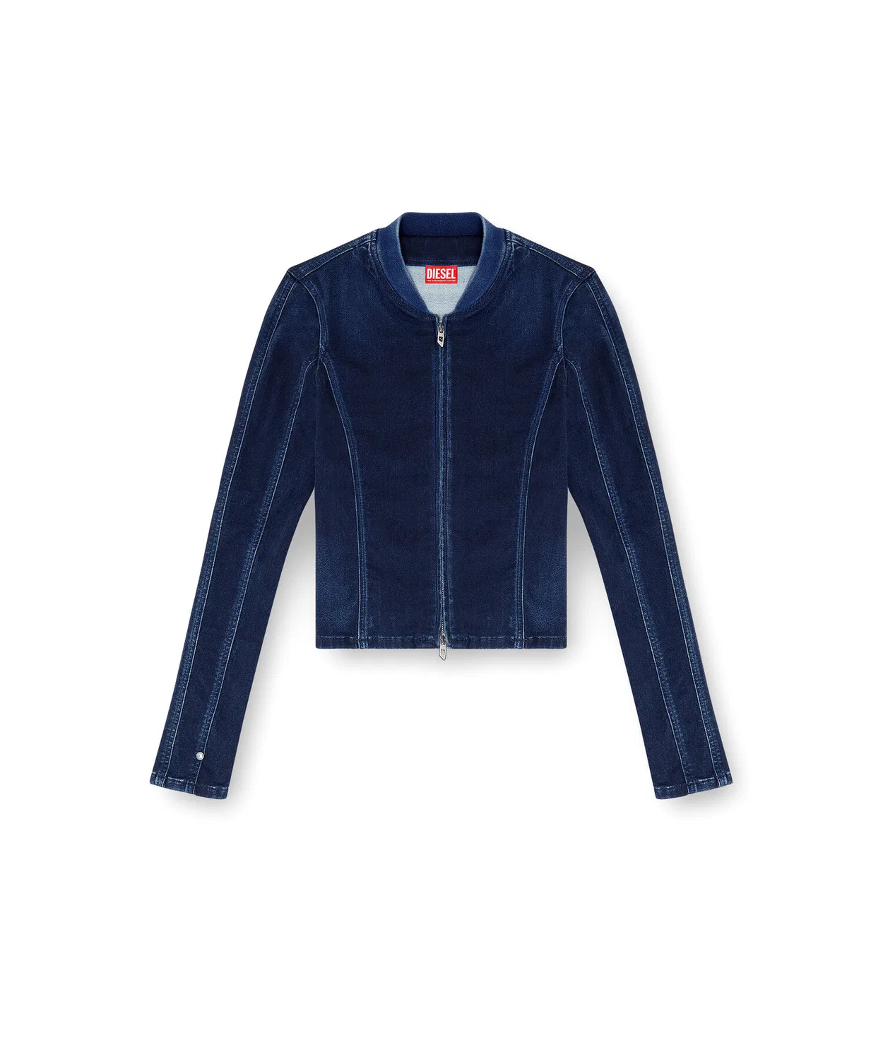 Женский джоггер-топ с молнией, модель DE-GARY-D JOGG DIESEL, Indigo Blue — фото 4