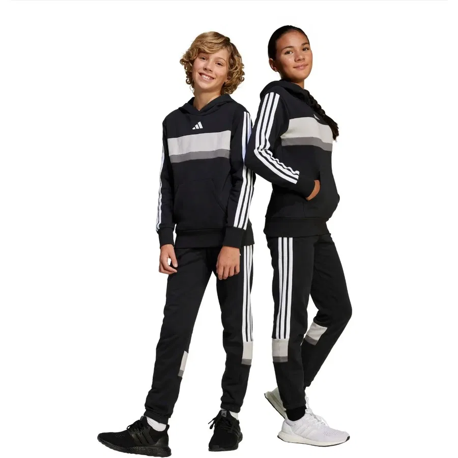 Спортивные штаны с тремя полосками Seasonal Essentials Tiberio 3 adidas, Черный — фото 4