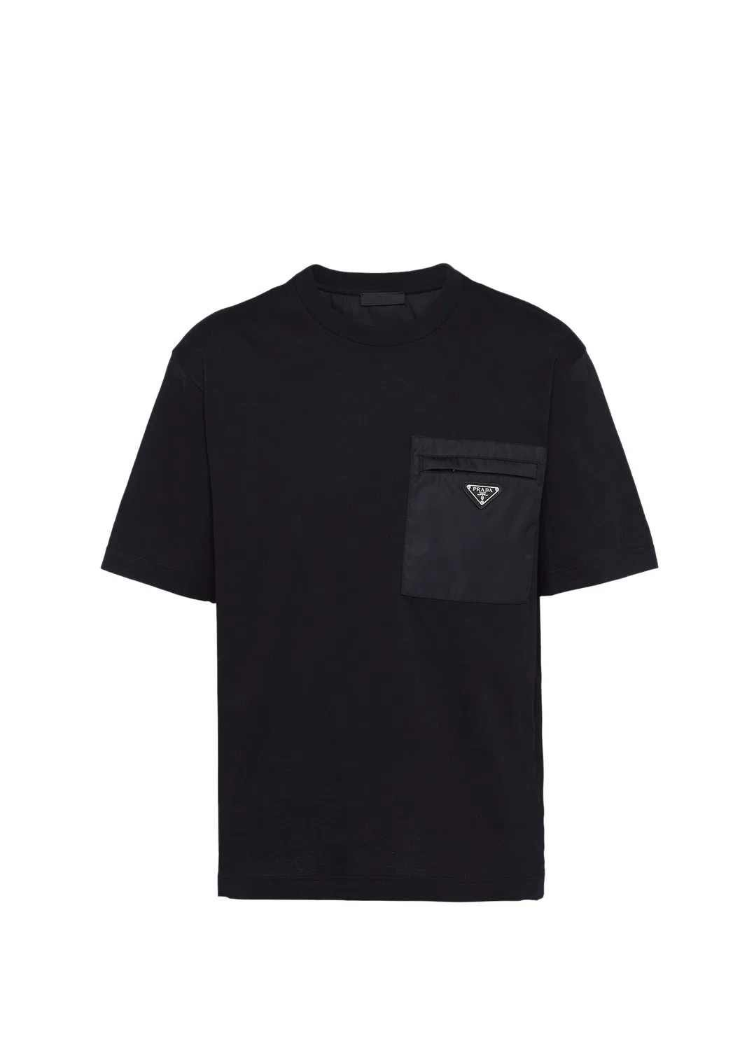 Футболка Prada Re-Nylon, черный