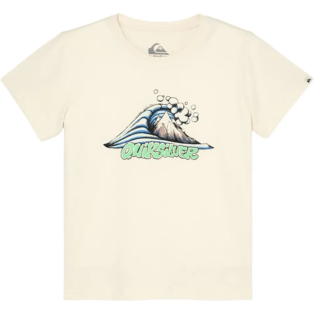 Детская футболка с коротким рукавом Mtb&Wave Quiksilver, White