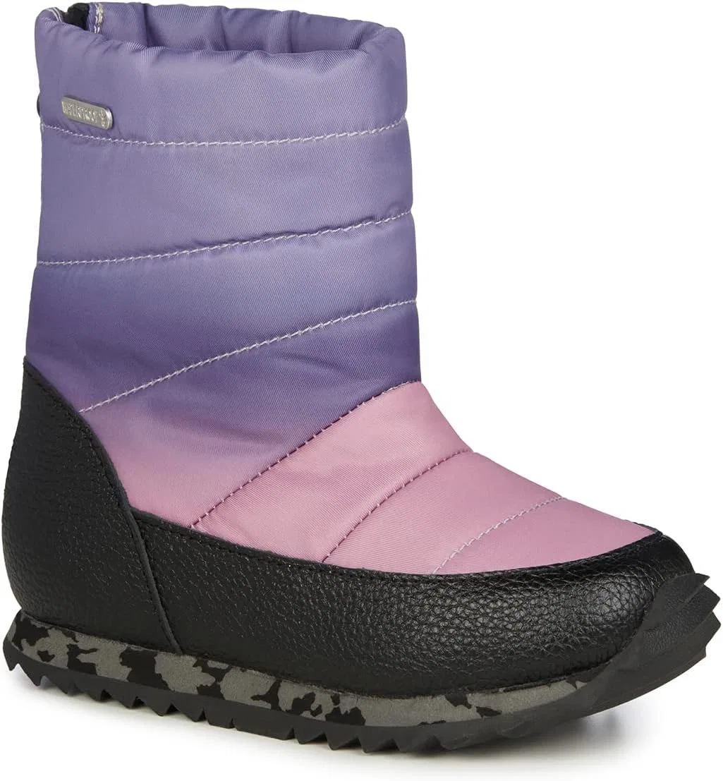 Детские сапоги для девочек из шерсти водонепроницаемые Tarlo Kids Wool Waterproof EMU, Grape — фото 3
