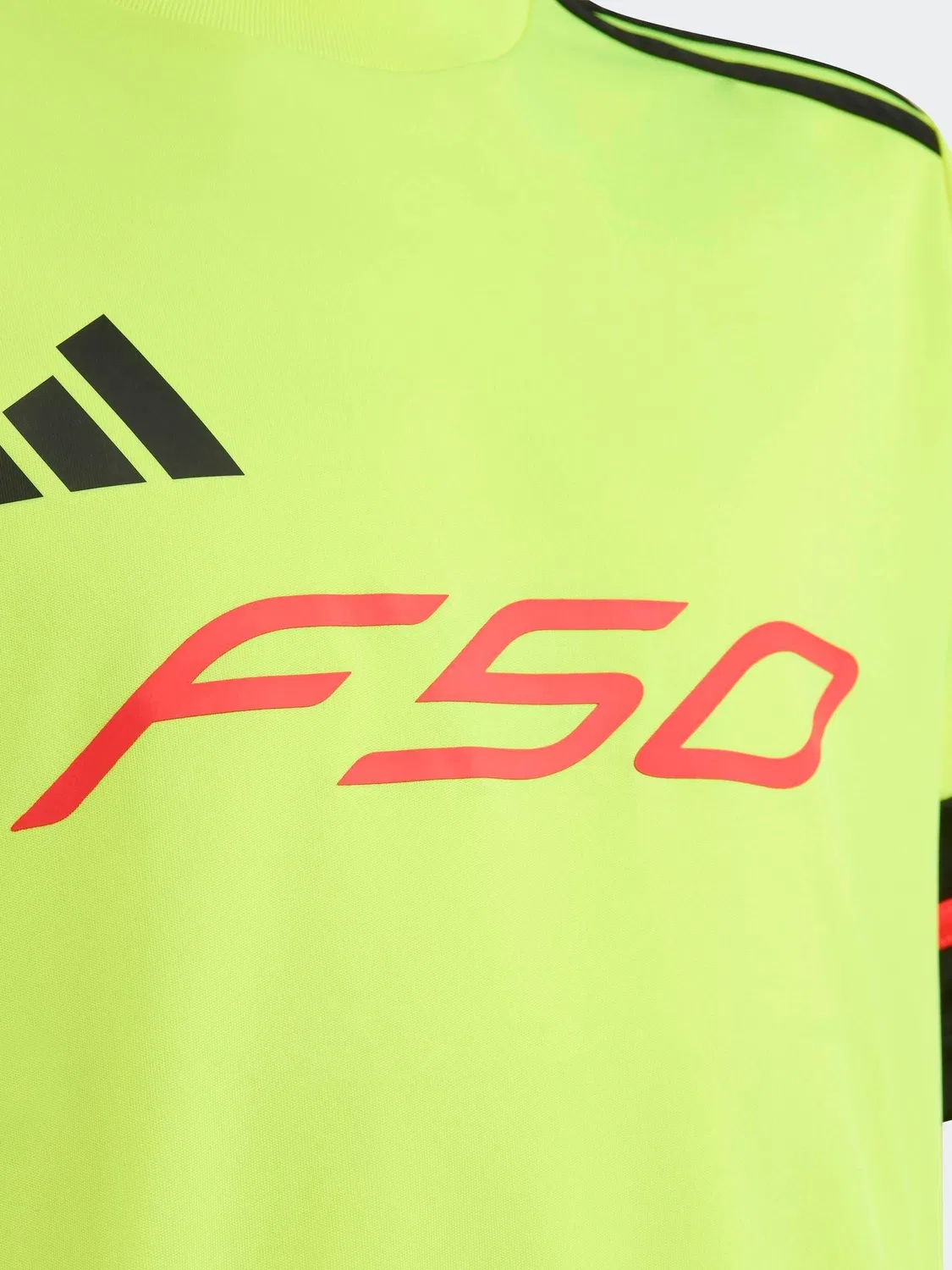 Футбольная футболка F50 adidas, желтый/черный — фото 3