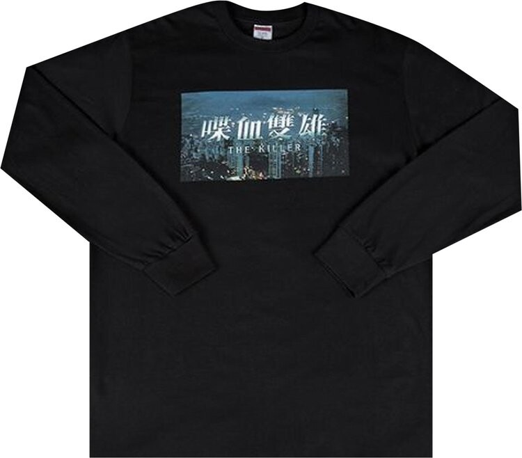 

Лонгслив Supreme The Killer Long-Sleeve Tee 'Black', черный