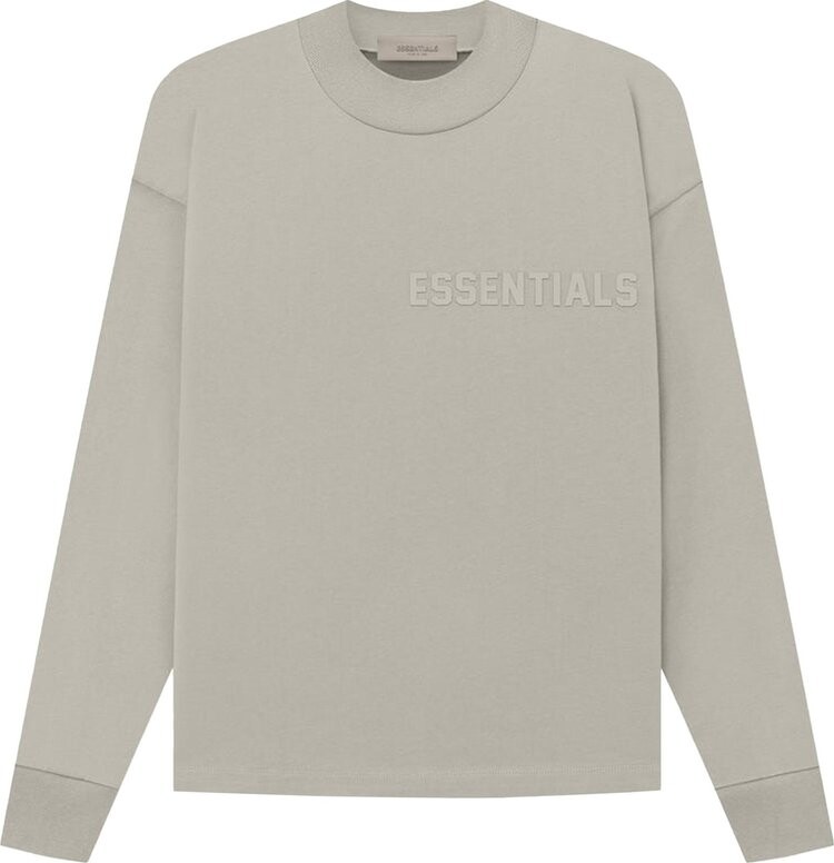 

Лонгслив Fear of God Essentials Long-Sleeve Tee 'Seal', серый