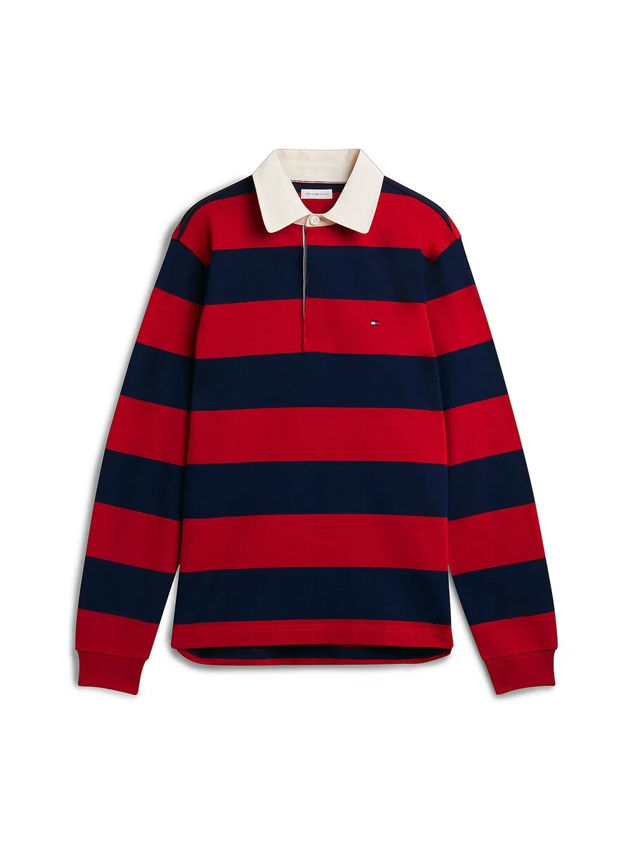 Толстовка TOMMY HILFIGER красного и черного цвета
