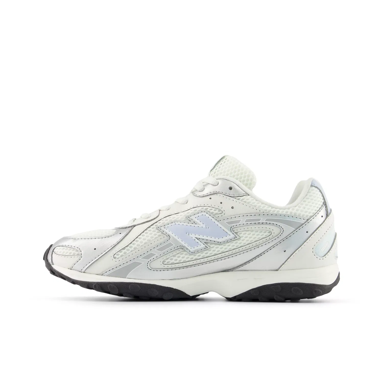 Детские кроссовки с шнуровкой 204L New Balance, White With Oxford Blue — фото 3