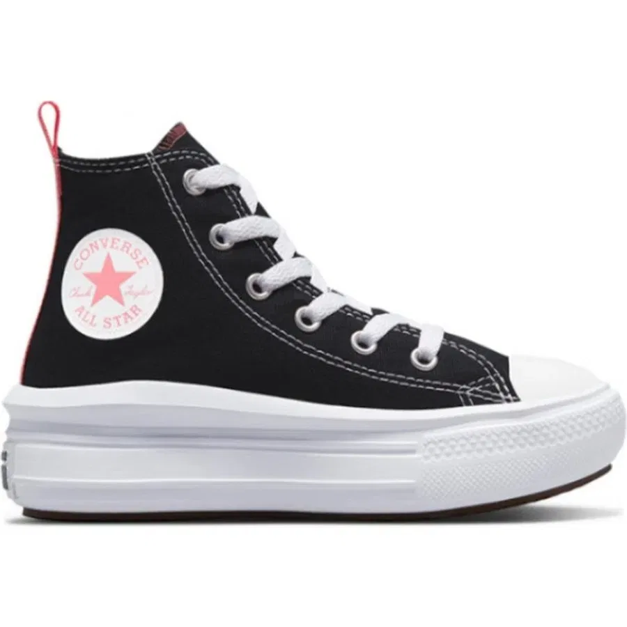 Детские повседневные кроссовки на платформе Color Pop Platform Converse, Черный
