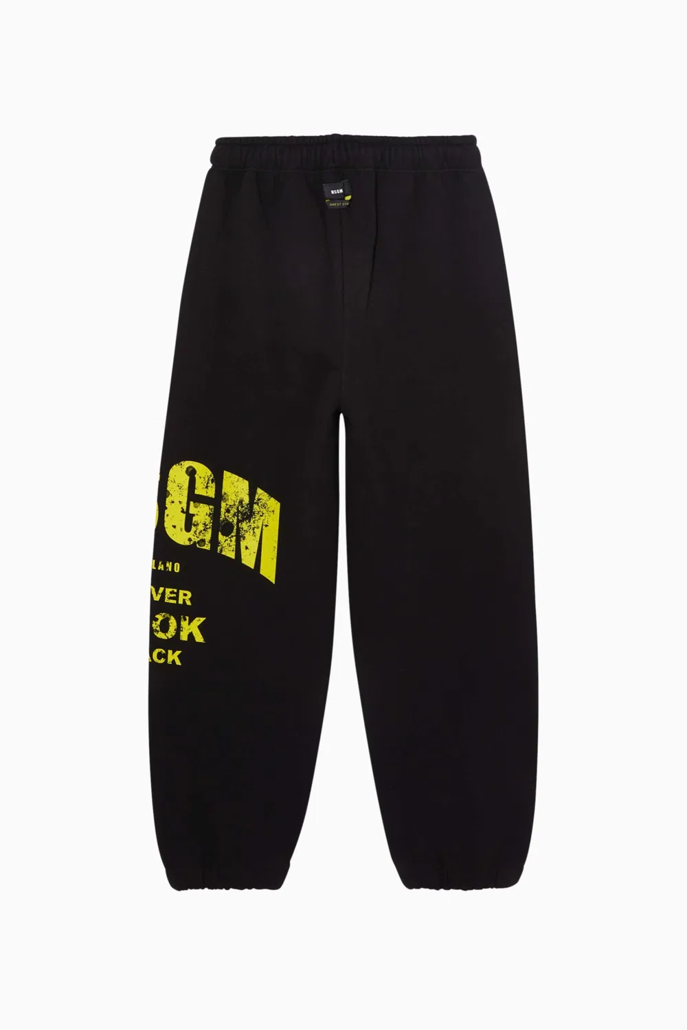 Штаны спортивные хлопковые Logo Sweatpants MSGM — фото 3