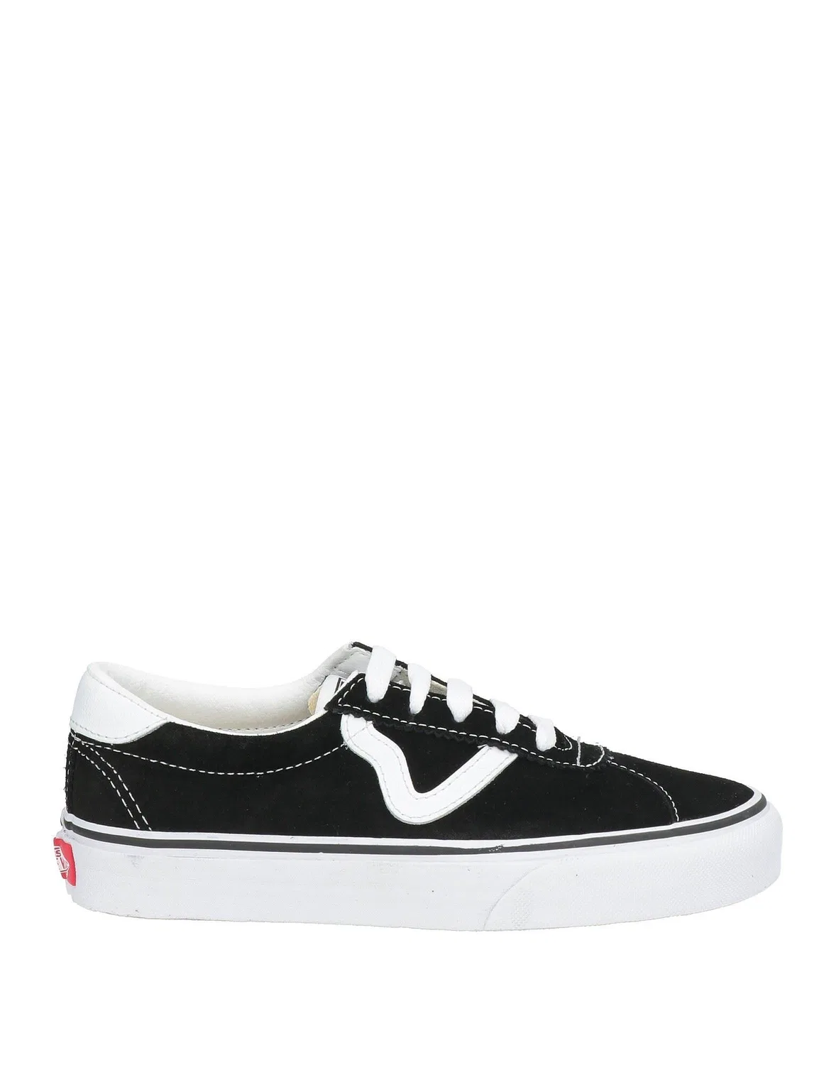 Детские низкие кеды для девочек из кожи Vans, черный