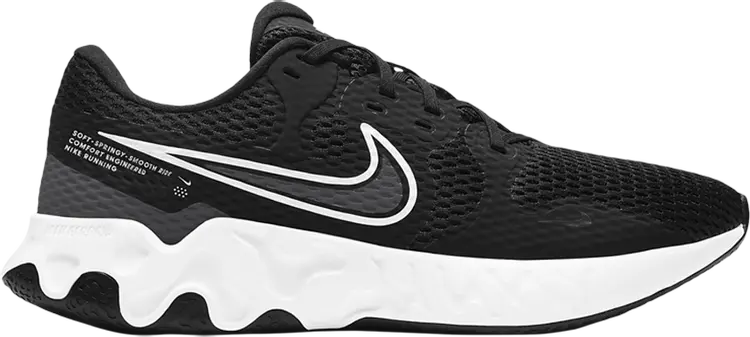 

Кроссовки Nike Renew Ride 2 'Black White', черный