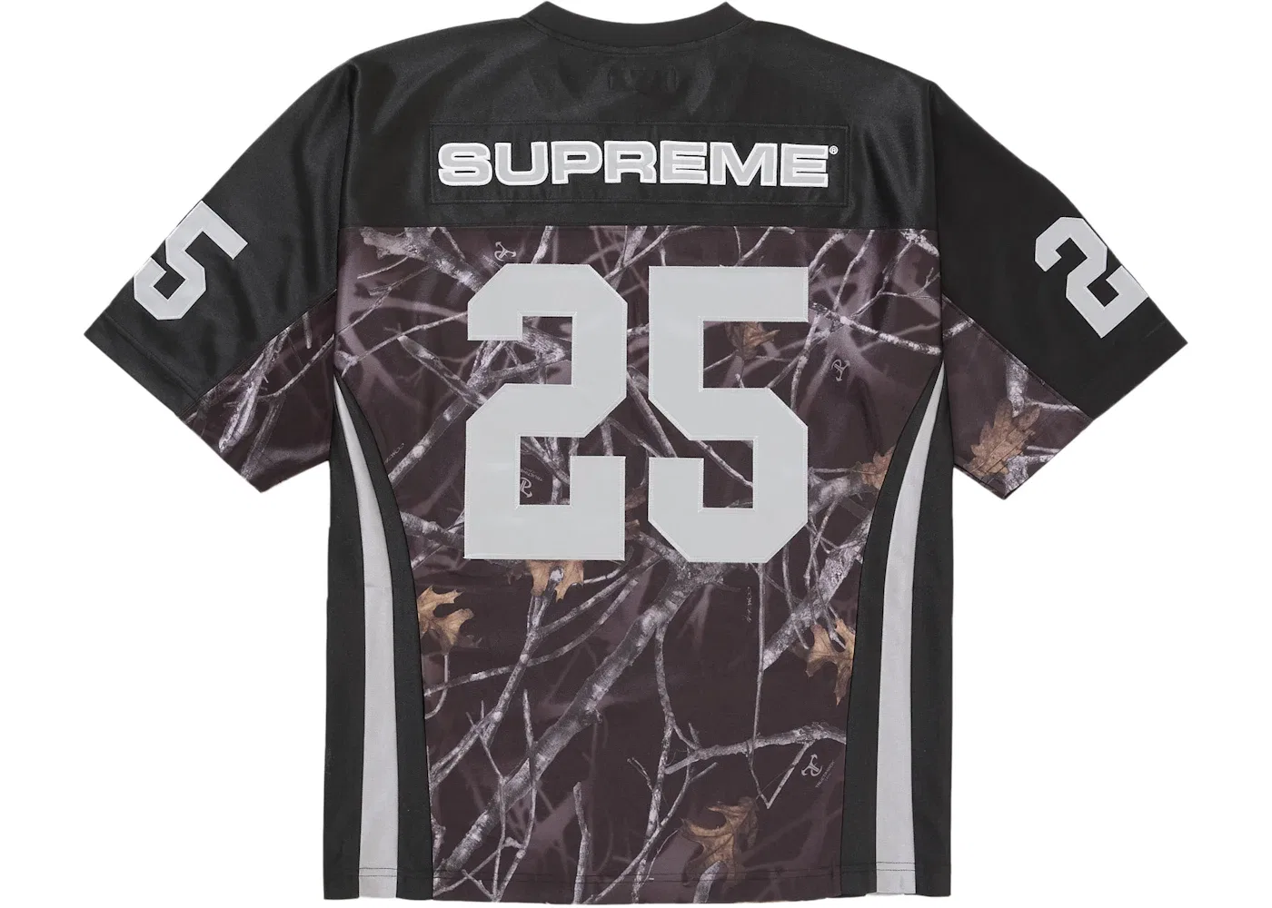 Мужская футбольная джерси с принтом Supreme Breast Cancer Awareness Jersey Supreme, Color Black — фото 2