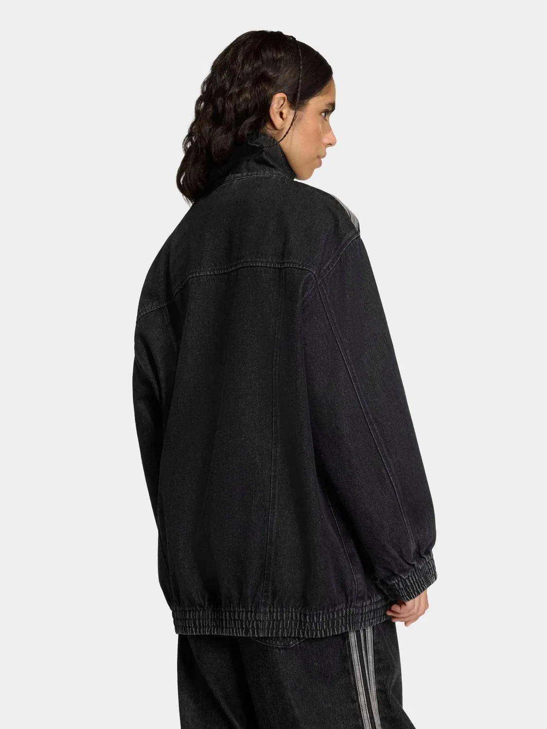 Джинсовая куртка Firebird Adilenium Track Top, adidas Originals, черный — фото 2