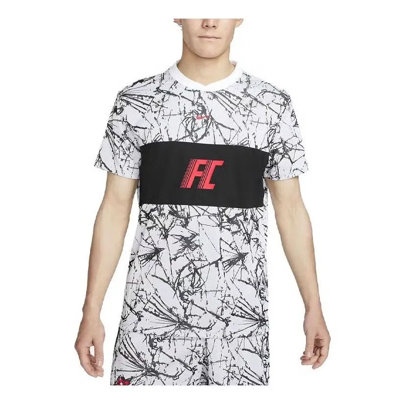 Футболка с коротким рукавом Dri-FIT F.C. Nike, белый