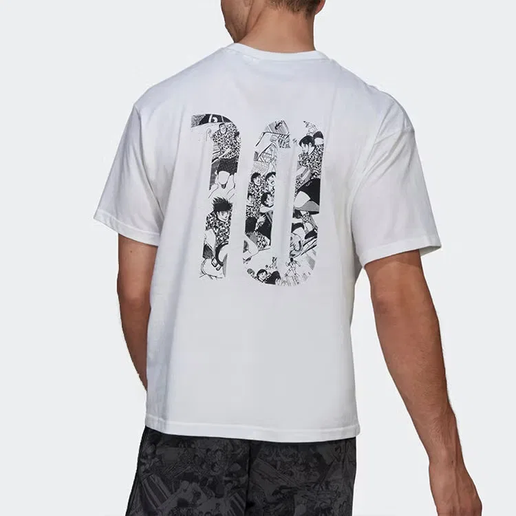 Футболка спортивная с коротким рукавом Captsuba Adidas, белый — фото 4