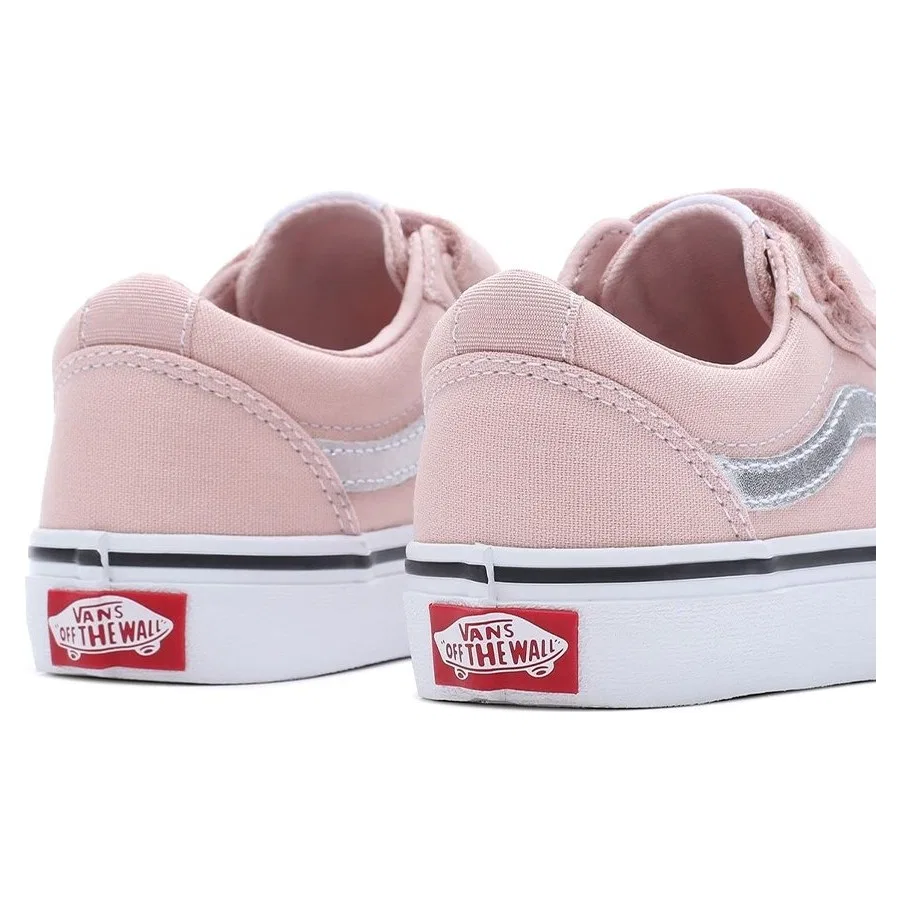 Детские спортивные кроссовки с текстильным верхом Vans Ward, Розовый — фото 4