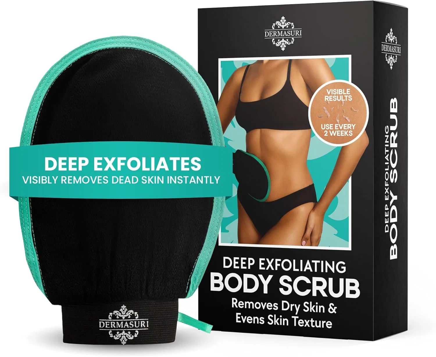 Скраб-рукавица для тела Dermasuri Deep Exfoliating Mitt