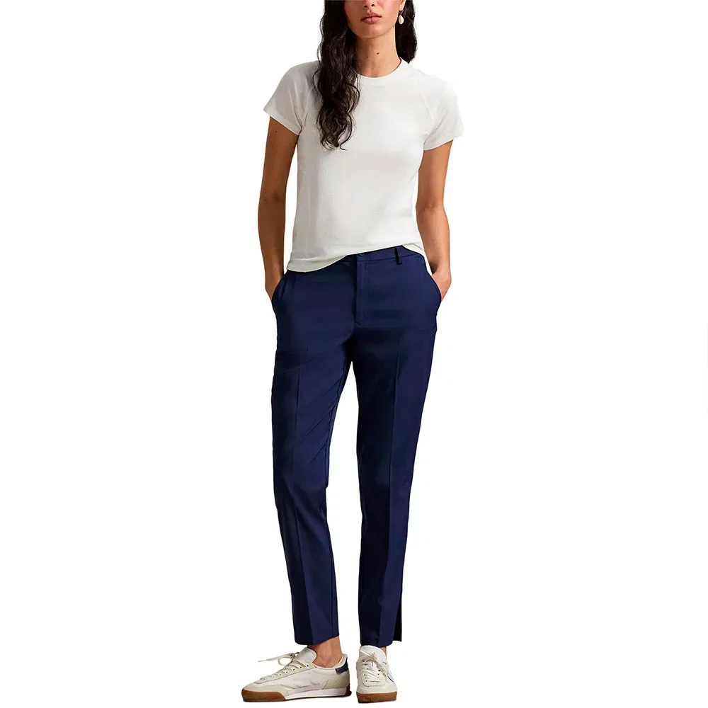 Женские брюки с широкими штанинами Polo ralph lauren, Blue — фото 4