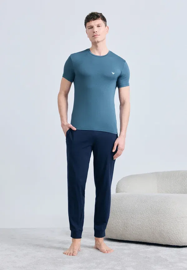 Майка без спинки Emporio Armani, синий