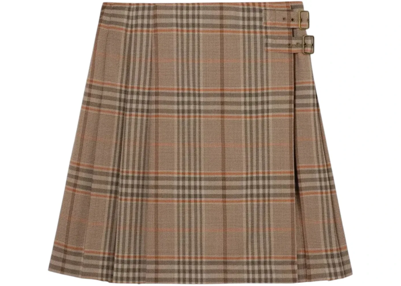 Женская юбка в клетку Odessa Burberry, цвет Sandstone Bge Ip Chk