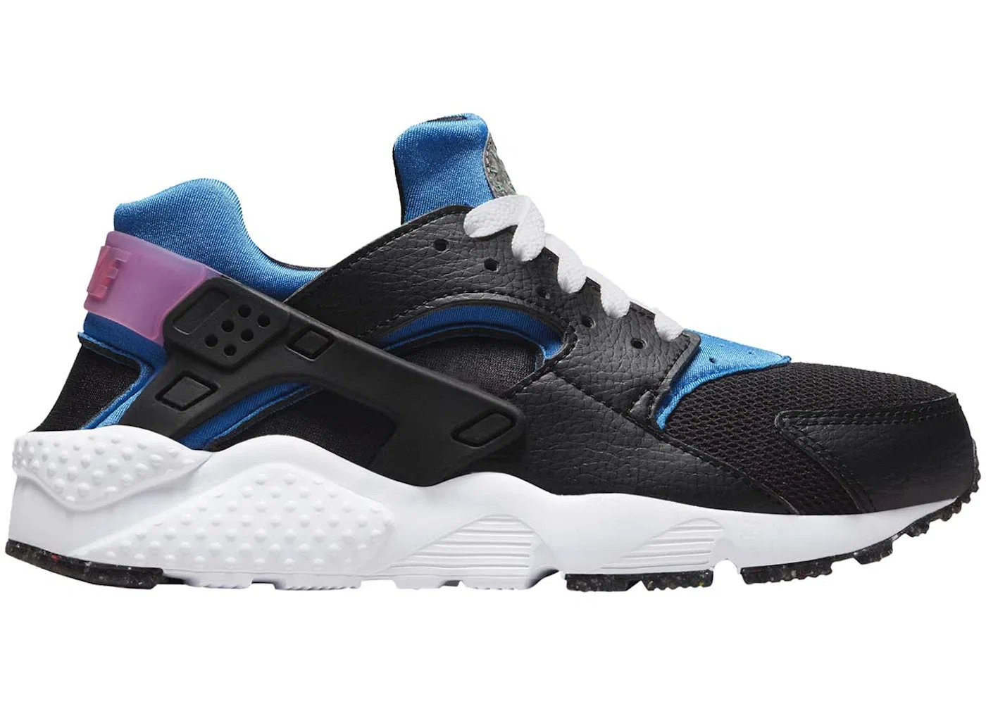 Детские кроссовки Lifestyle Nike Air Huarache Run Nike, Black/Light Photo Blue/Active Pink/Mint Foam
