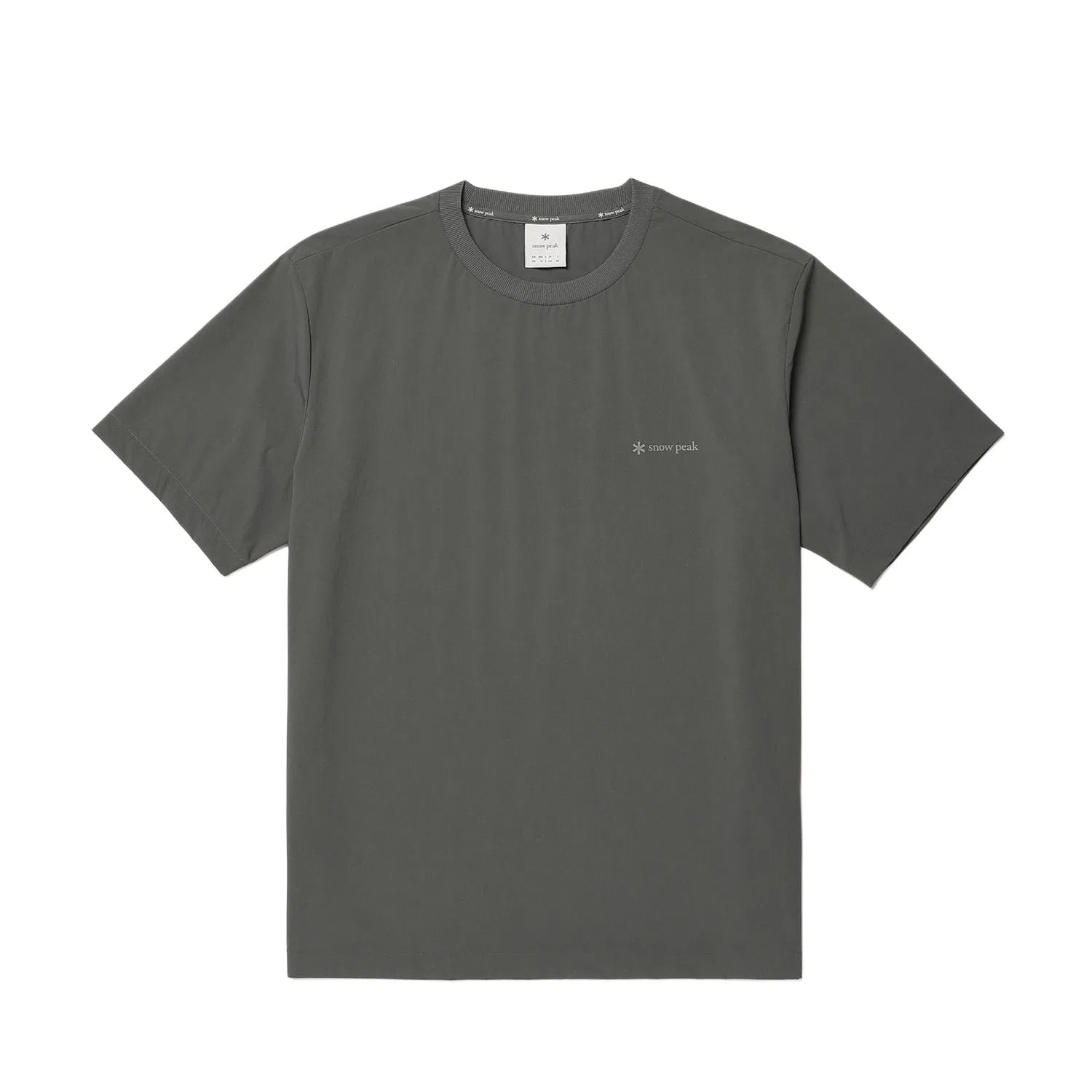 Детская футболка с принтом Snow Peak, Vintage Khaki