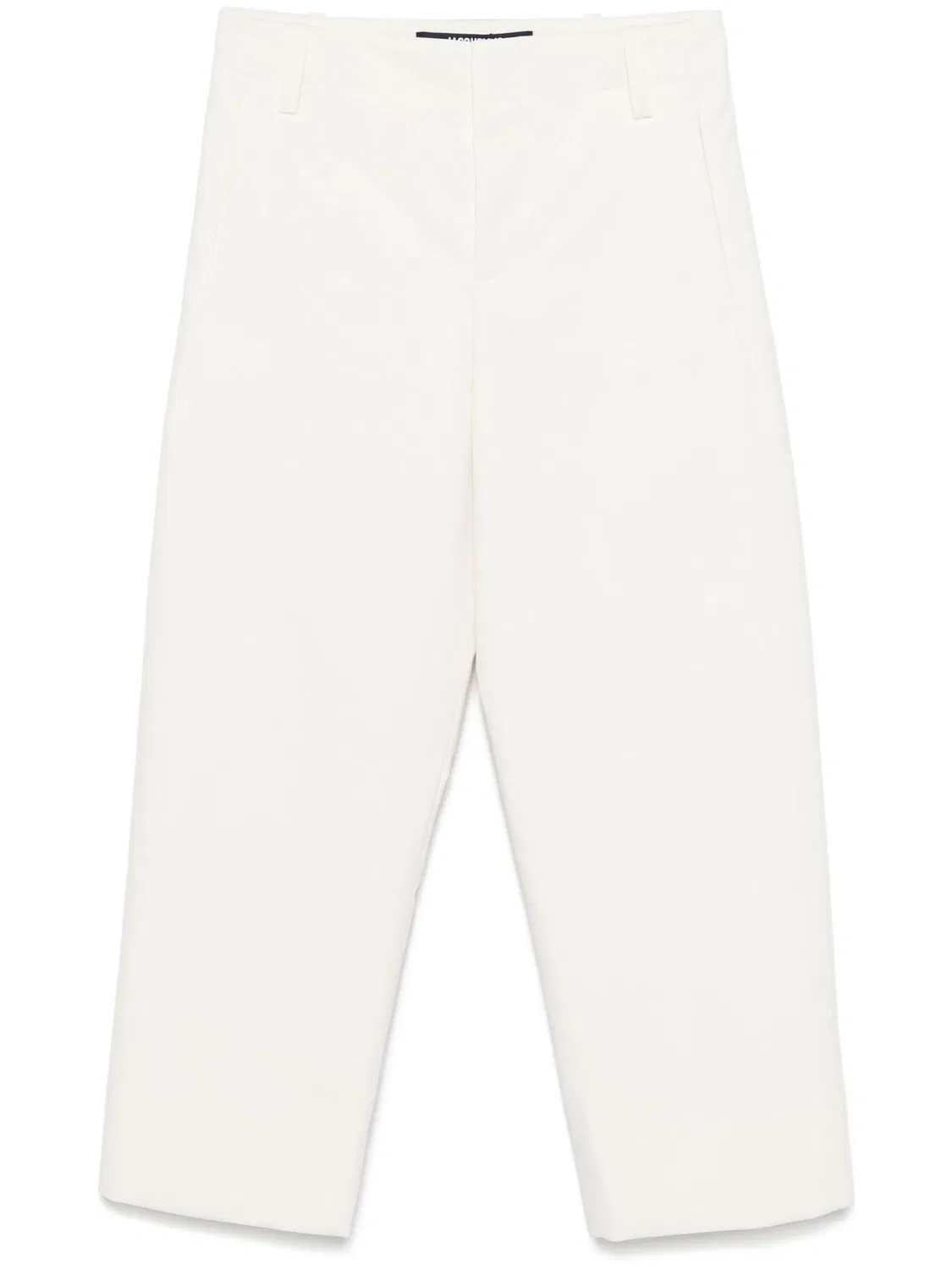 Брюки прямого кроя нейтрального цвета Jacquemus, нейтральный