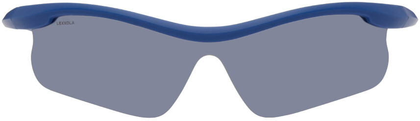 

SSENSE Эксклюзивные солнцезащитные очки Blue Storm Lexxola