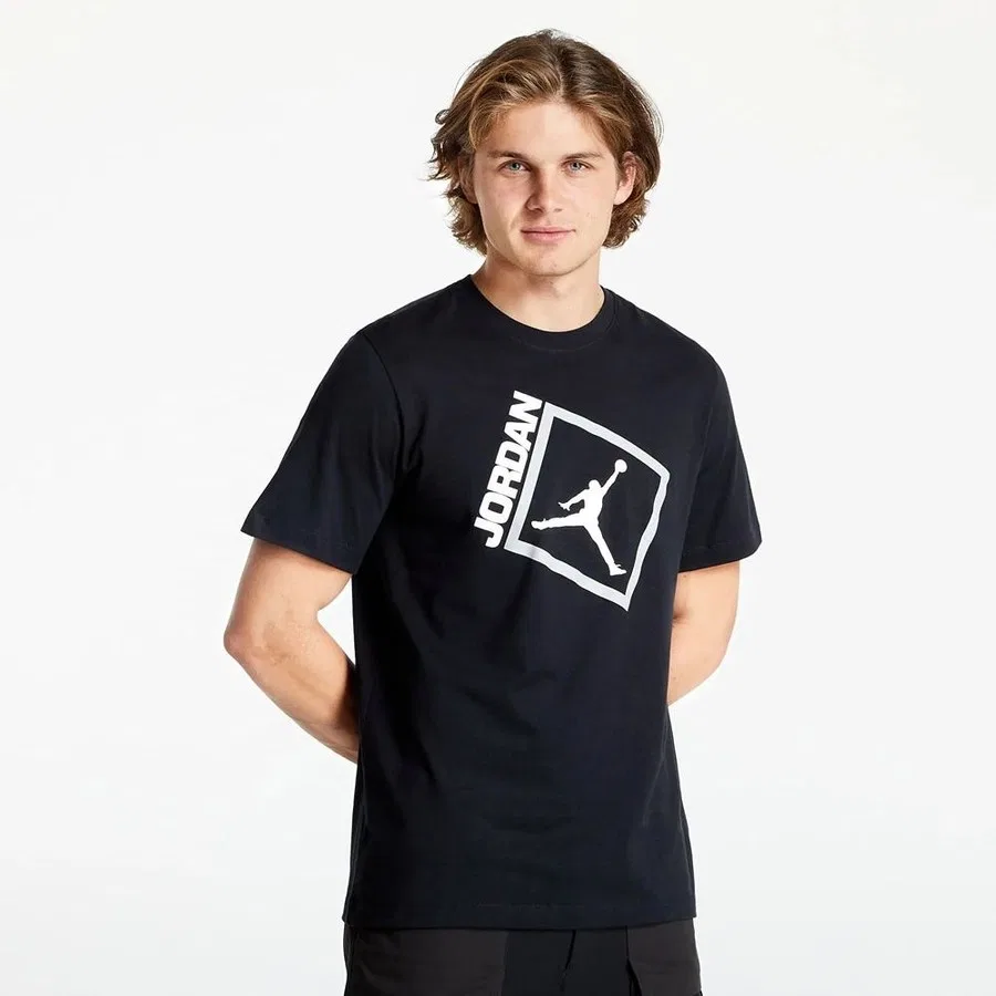 Мужская футболка Jordan Jumpman Box Nike, Черный