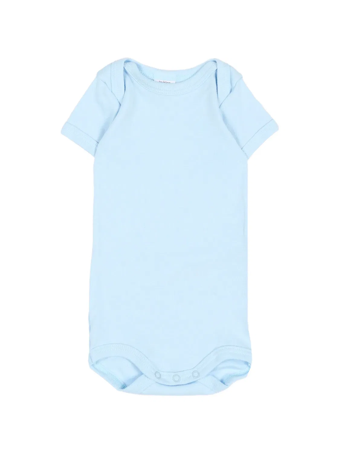 Комплект из трех боди в полоску Petit Bateau, синий — фото 3