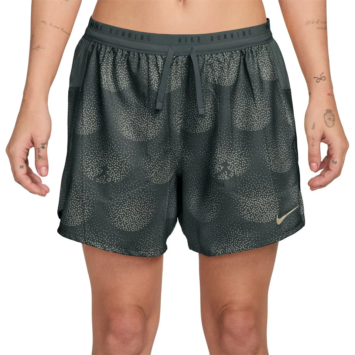 Мужские шорты для бега с принтом Distant Dreams Nike, Black Spruce