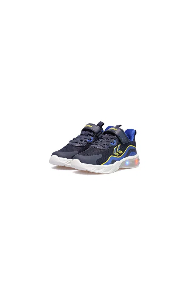 Детские спортивные туфли для девочек с принтом Jojo jr Hummel, Blue — фото 4