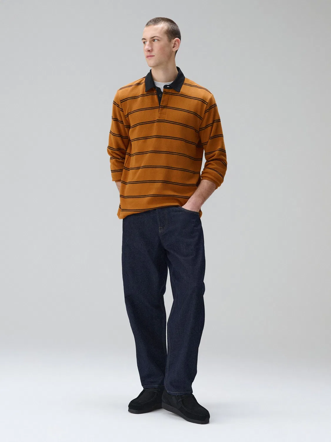 Джинсы Barrel Fit, Dark Blue Denim Next — фото 2