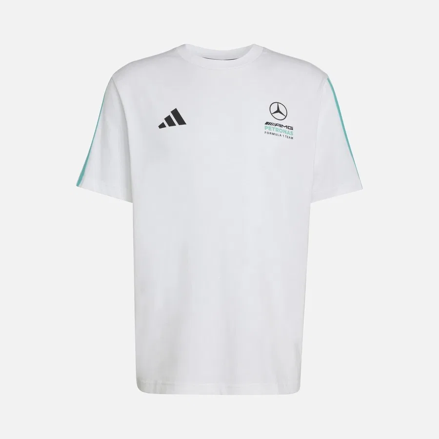 Футболка с коротким рукавом Mercedes Dna Tee M adidas, Черный — фото 2