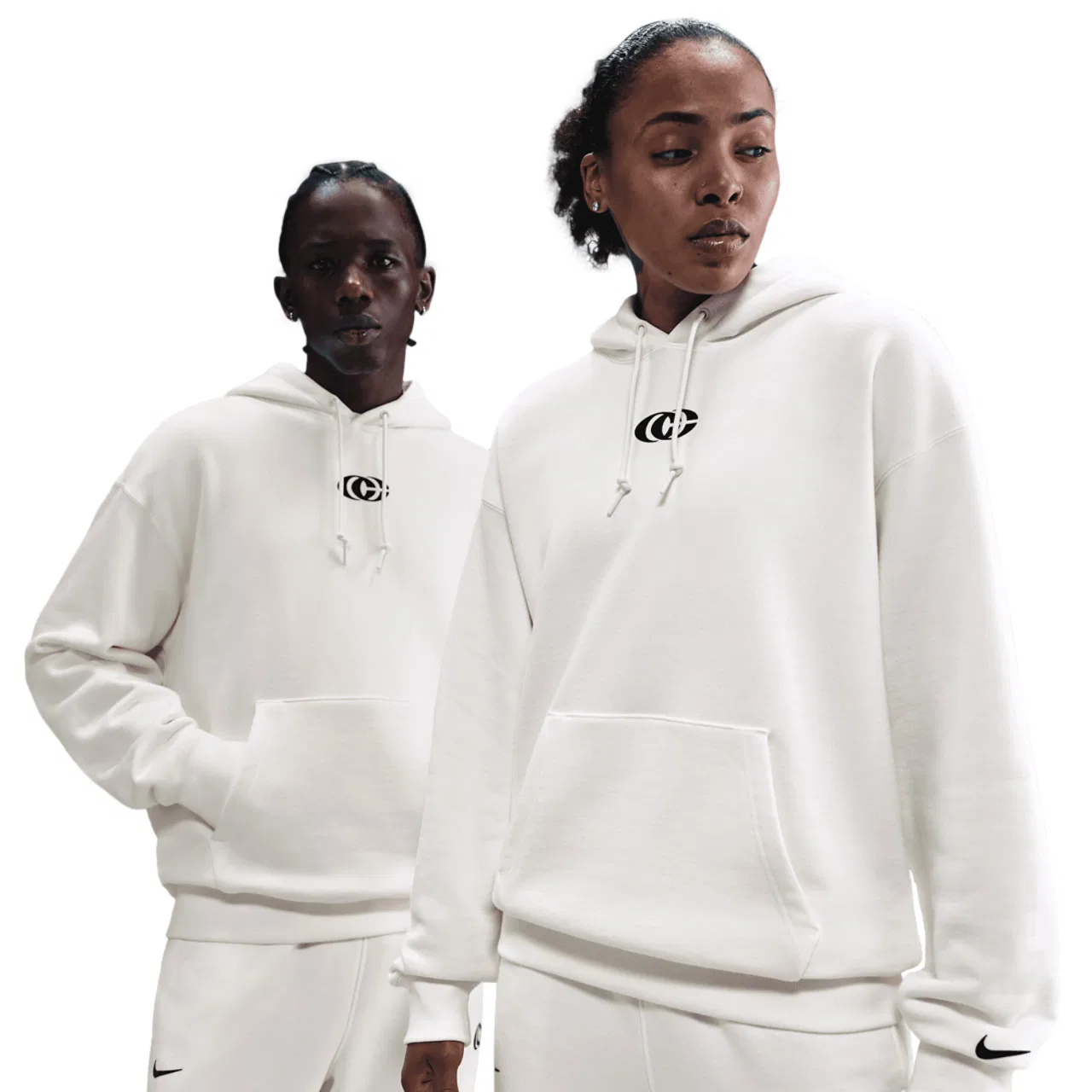 Женская толстовка с капюшоном Caitlin Clark U Premium Fleece Nike, цвет Sail