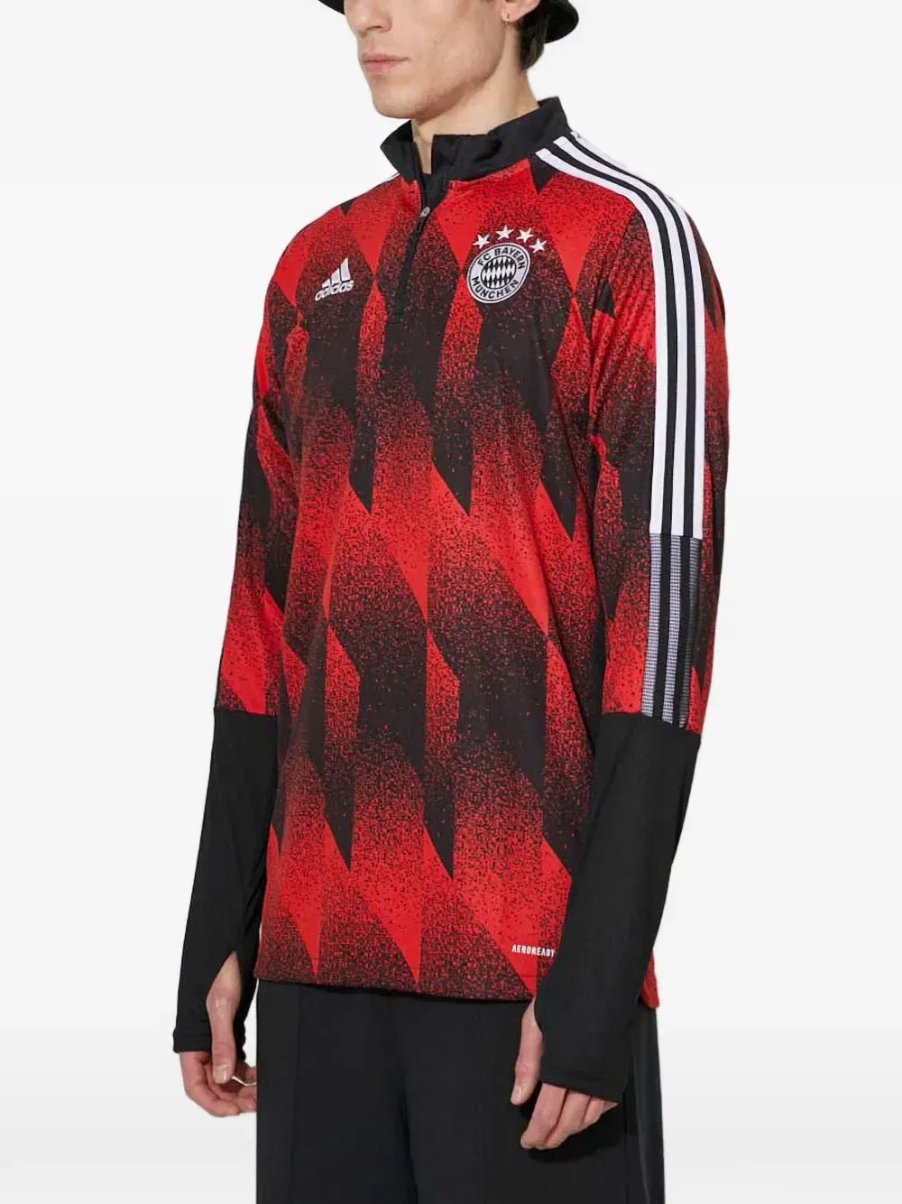 Толстовка ФК Бавария Мюнхен Adidas, черный — фото 3