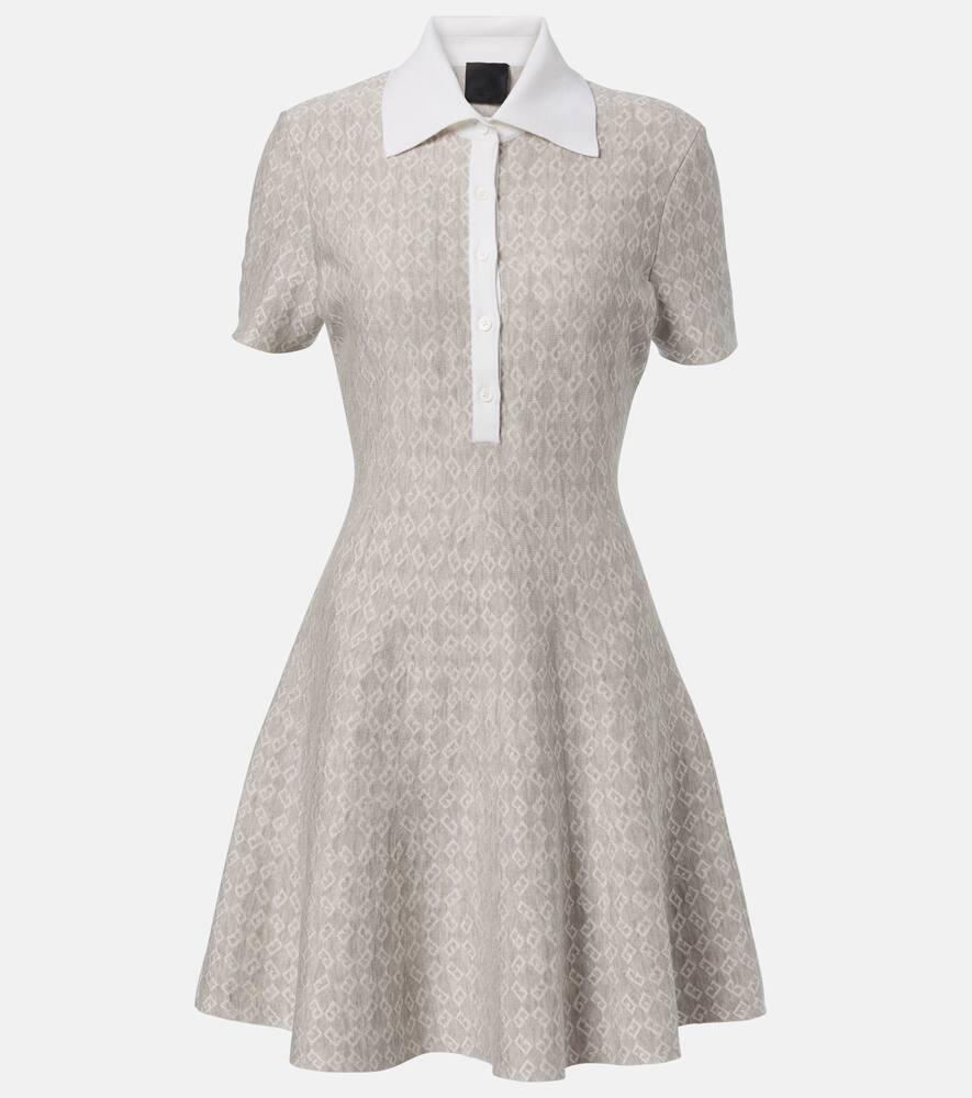 

Платье-поло Monogram 72 из смесовой шерсти Givenchy, Beige