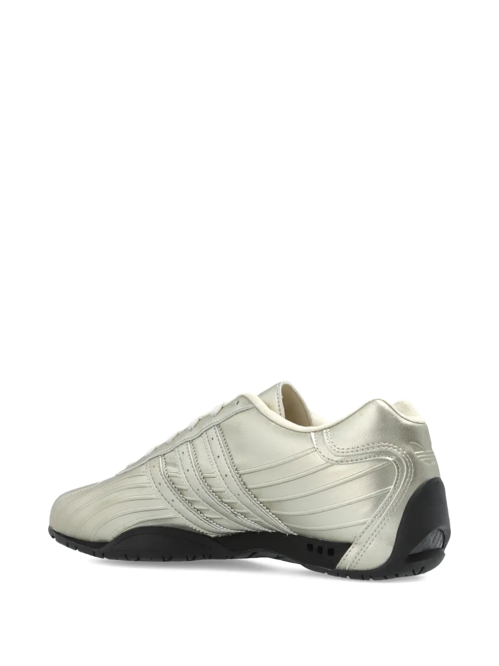 Кроссовки Adiracer Lo на шнуровке Adidas, серебристый — фото 4