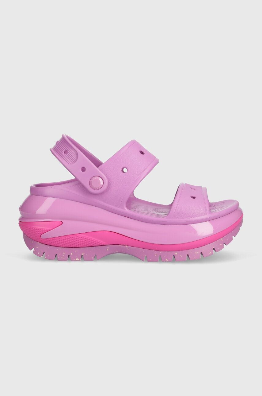 

Шлепанцы Crocs Classic Mega Crush Sandal, фиолетовый