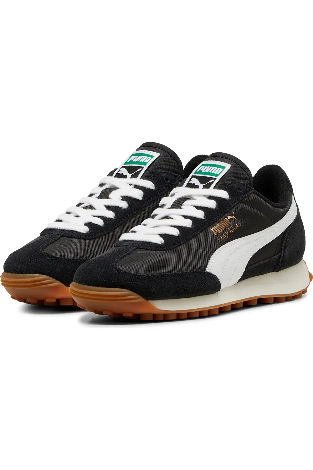 Детские кроссовки из замши Easy Rider PUMA, Puma Black-Puma White