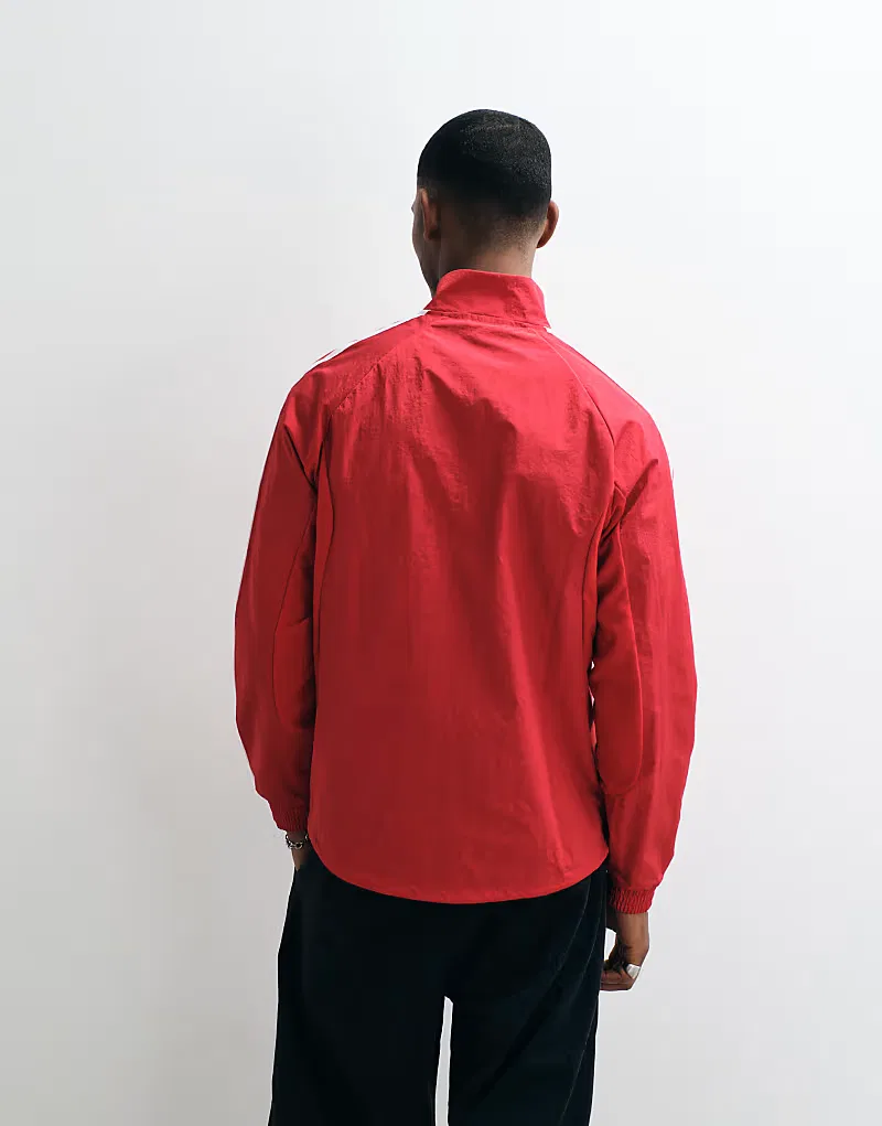 Куртка Adidas Football Manchester United 26/27 с домашним гимном, красный — фото 4