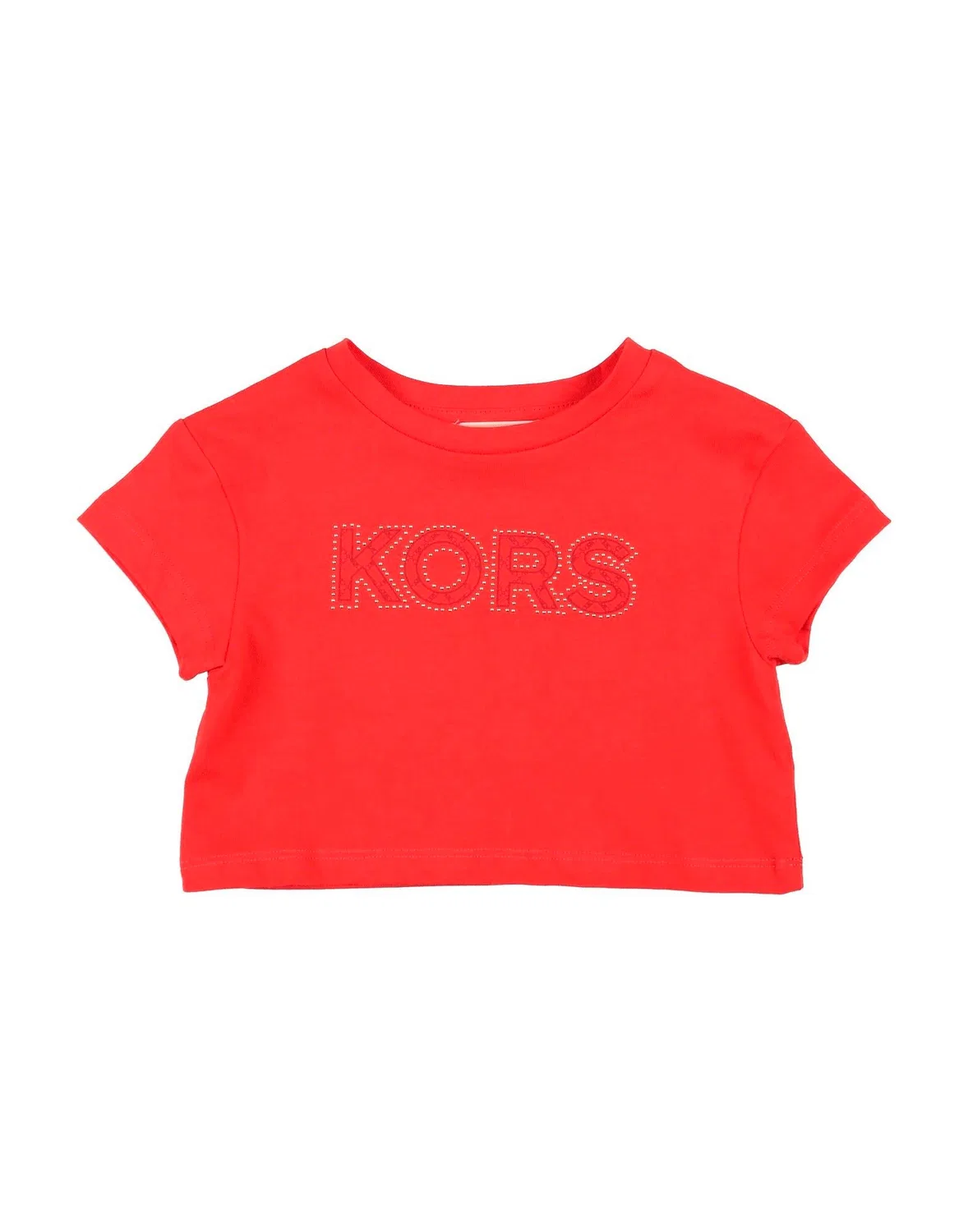 Детская футболка для девочек с принтом Michael Kors Kids, красный