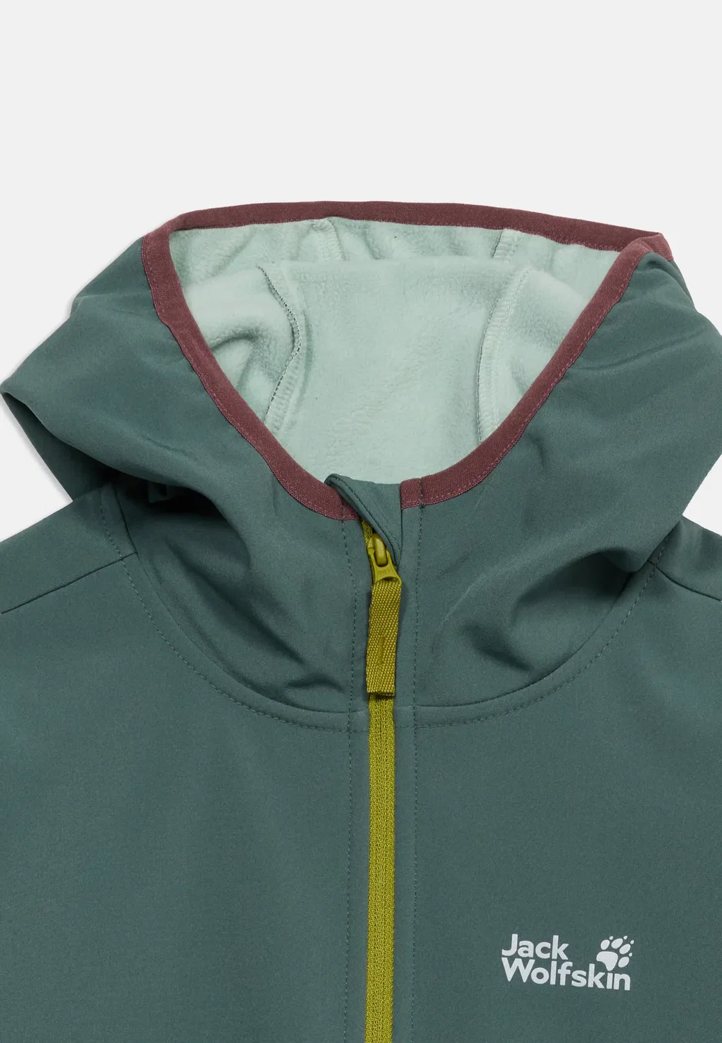 Куртка Fourwinds jkt k унисекс - софтшелл Jack Wolfskin, Sago Palm — фото 3