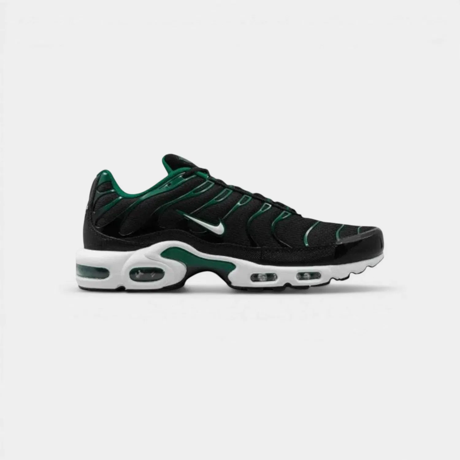 Детские кроссовки с амортизацией Nike Air Max Plus Black Malachite, Schwarz