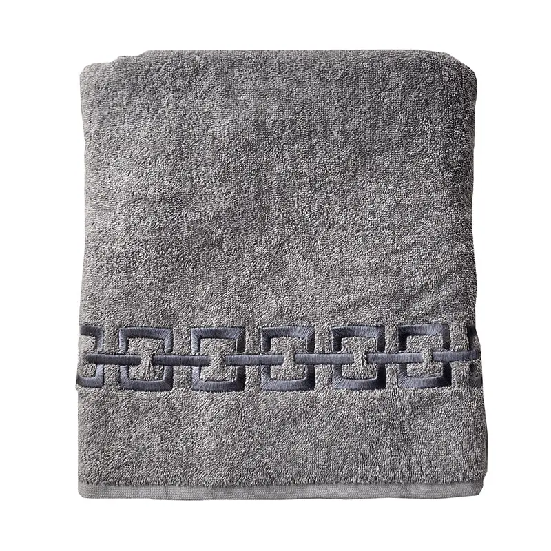 

Полотенце Re Sole Chain Bath 95x145, темно-серый