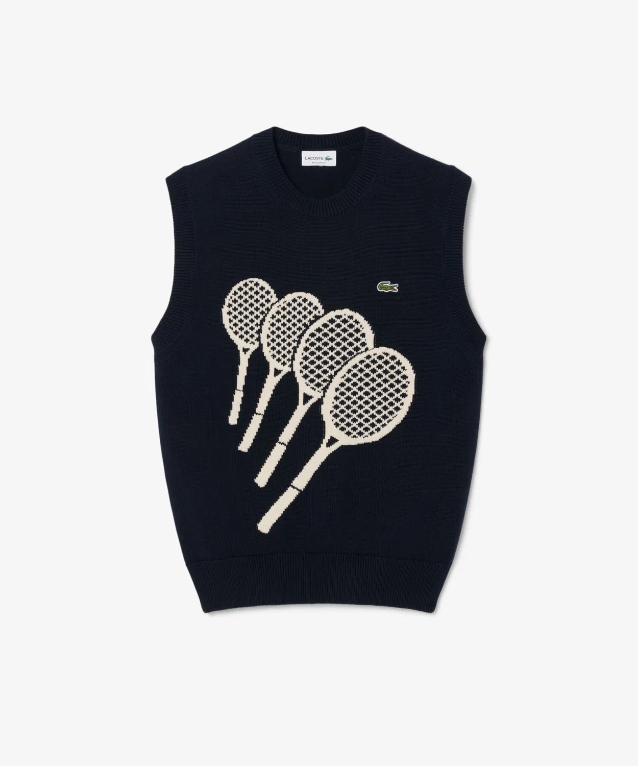 Жилет Lacoste Теннисная Ракетка, Черный