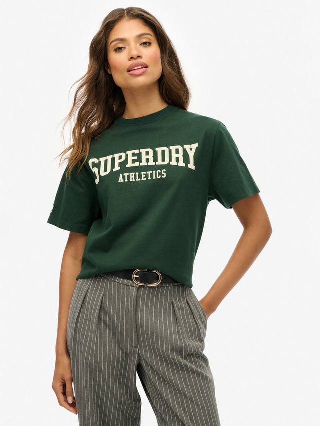 

Футболка оверсайз Athletic Essentials Superdry, Enamel Green